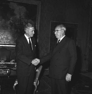 Graham A. Martin, nuovo ambasciatore degli Stati Uniti d'America: presentazione lettere credenziali
