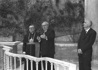 Sua Eccellenza Reverendissima Mons. Enrico Manfredini, nuovo vescovo di Piacenza: giuramento di rito