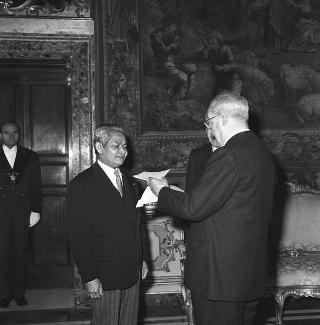 Thao Leuam Rajasombat, nuovo ambasciatore del Regno del Laos: presentazione lettere credenziali