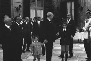 Ricevimento offerto dal Presidente Giuseppe Saragat in occasione della Festa della Repubblica