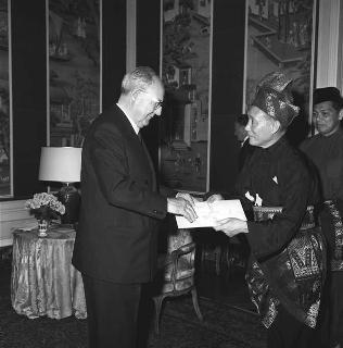 Tan Sri Wong Pow Nee, nuovo ambasciatore di Malaysia: presentazione lettere credenziali