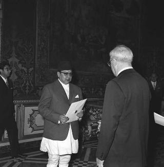S. Schmser Rana, nuovo ambasciatore del Nepal: presentazione lettere credenziali