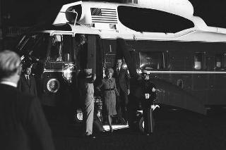 Visita ufficiale del Presidente degli Stati Uniti d'America, Richard Nixon accompagnato dalla first lady la Signora Barbara Nixon