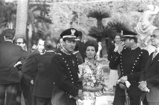 Giardini del Quirinale, ricevimento offerto dal Presidente della Repubblica Giuseppe Saragat al Corpo Diplomatico in occasione della Festa della Repubblica