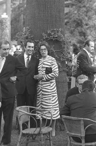 Giardini del Quirinale, ricevimento offerto dal Presidente della Repubblica Giuseppe Saragat al Corpo Diplomatico in occasione della Festa della Repubblica