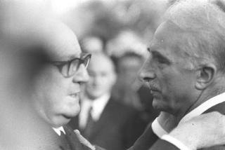 Giardini del Quirinale, ricevimento offerto dal Presidente della Repubblica Giuseppe Saragat al Corpo Diplomatico in occasione della Festa della Repubblica