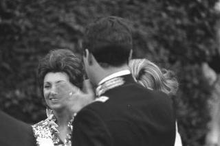 Giardini del Quirinale, ricevimento offerto dal Presidente della Repubblica Giuseppe Saragat al Corpo Diplomatico in occasione della Festa della Repubblica