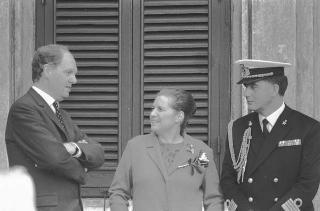 Giardini del Quirinale, ricevimento offerto dal Presidente della Repubblica Giuseppe Saragat al Corpo Diplomatico in occasione della Festa della Repubblica