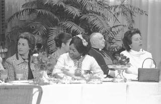 Giardini del Quirinale, ricevimento offerto dal Presidente della Repubblica Giuseppe Saragat al Corpo Diplomatico in occasione della Festa della Repubblica