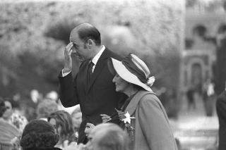 Giardini del Quirinale, ricevimento offerto dal Presidente della Repubblica Giuseppe Saragat al Corpo Diplomatico in occasione della Festa della Repubblica