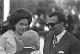 Giardini del Quirinale, ricevimento offerto dal Presidente della Repubblica Giuseppe Saragat al Corpo Diplomatico in occasione della Festa della Repubblica