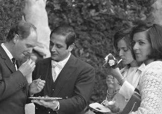 Giardini del Quirinale, ricevimento offerto dal Presidente della Repubblica Giuseppe Saragat al Corpo Diplomatico in occasione della Festa della Repubblica