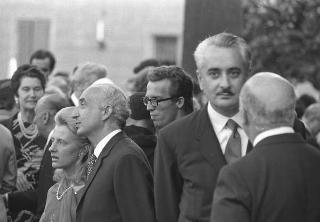 Giardini del Quirinale, ricevimento offerto dal Presidente della Repubblica Giuseppe Saragat al Corpo Diplomatico in occasione della Festa della Repubblica