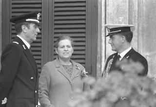 Giardini del Quirinale, ricevimento offerto dal Presidente della Repubblica Giuseppe Saragat al Corpo Diplomatico in occasione della Festa della Repubblica