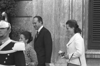 Giardini del Quirinale, ricevimento offerto dal Presidente della Repubblica Giuseppe Saragat al Corpo Diplomatico in occasione della Festa della Repubblica