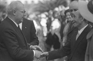 Giardini del Quirinale, ricevimento offerto dal Presidente della Repubblica Giuseppe Saragat al Corpo Diplomatico in occasione della Festa della Repubblica