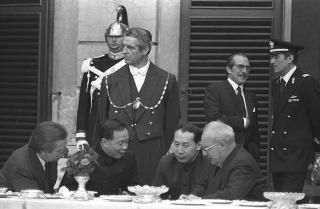 Giardini del Quirinale, ricevimento offerto dal Presidente della Repubblica Giuseppe Saragat al Corpo Diplomatico in occasione della Festa della Repubblica