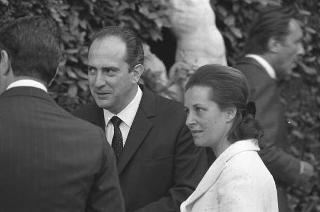 Giardini del Quirinale, ricevimento offerto dal Presidente della Repubblica Giuseppe Saragat al Corpo Diplomatico in occasione della Festa della Repubblica