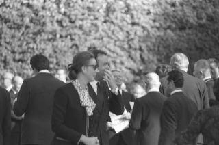 Giardini del Quirinale, ricevimento offerto dal Presidente della Repubblica Giuseppe Saragat al Corpo Diplomatico in occasione della Festa della Repubblica