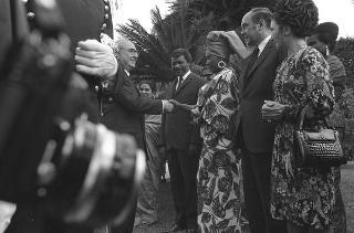 Giardini del Quirinale, ricevimento offerto dal Presidente della Repubblica Giuseppe Saragat al Corpo Diplomatico in occasione della Festa della Repubblica