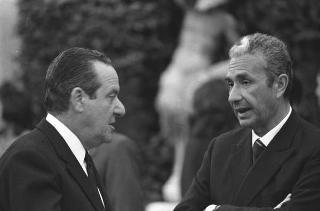 Giardini del Quirinale, ricevimento offerto dal Presidente della Repubblica Giuseppe Saragat al Corpo Diplomatico in occasione della Festa della Repubblica