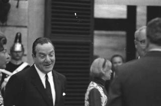 Giardini del Quirinale, ricevimento offerto dal Presidente della Repubblica Giuseppe Saragat al Corpo Diplomatico in occasione della Festa della Repubblica