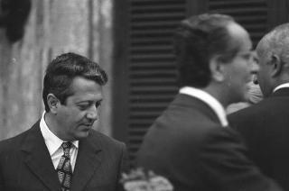 Giardini del Quirinale, ricevimento offerto dal Presidente della Repubblica Giuseppe Saragat al Corpo Diplomatico in occasione della Festa della Repubblica