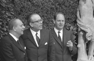 Giardini del Quirinale, ricevimento offerto dal Presidente della Repubblica Giuseppe Saragat al Corpo Diplomatico in occasione della Festa della Repubblica