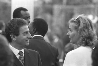 Giardini del Quirinale, ricevimento offerto dal Presidente della Repubblica Giuseppe Saragat al Corpo Diplomatico in occasione della Festa della Repubblica