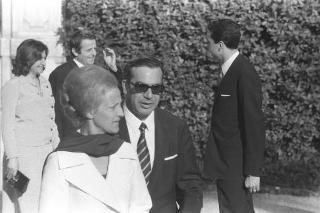 Giardini del Quirinale, ricevimento offerto dal Presidente della Repubblica Giuseppe Saragat al Corpo Diplomatico in occasione della Festa della Repubblica