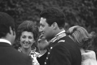 Giardini del Quirinale, ricevimento offerto dal Presidente della Repubblica Giuseppe Saragat al Corpo Diplomatico in occasione della Festa della Repubblica