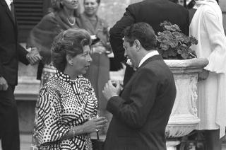 Giardini del Quirinale, ricevimento offerto dal Presidente della Repubblica Giuseppe Saragat al Corpo Diplomatico in occasione della Festa della Repubblica