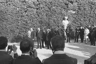 Giardini del Quirinale, ricevimento offerto dal Presidente della Repubblica Giuseppe Saragat al Corpo Diplomatico in occasione della Festa della Repubblica