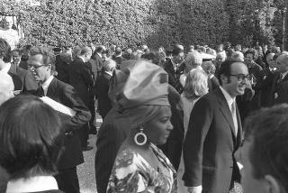 Giardini del Quirinale, ricevimento offerto dal Presidente della Repubblica Giuseppe Saragat al Corpo Diplomatico in occasione della Festa della Repubblica