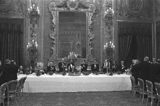 Pranzo e ricevimento offerto dal Presidente della Repubblica Giuseppe Saragat in onore dei Ministri dei Paesi delle Comunità Europee e dei Paesi candidati all'adesione
