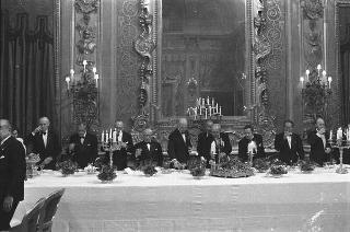 Pranzo e ricevimento offerto dal Presidente della Repubblica Giuseppe Saragat in onore dei Ministri dei Paesi delle Comunità Europee e dei Paesi candidati all'adesione
