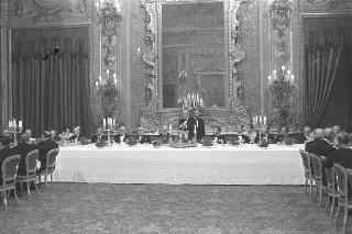 Pranzo e ricevimento offerto dal Presidente della Repubblica Giuseppe Saragat in onore dei Ministri dei Paesi delle Comunità Europee e dei Paesi candidati all'adesione