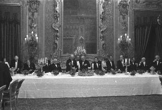 Pranzo e ricevimento offerto dal Presidente della Repubblica Giuseppe Saragat in onore dei Ministri dei Paesi delle Comunità Europee e dei Paesi candidati all'adesione