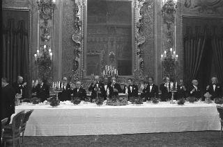 Pranzo e ricevimento offerto dal Presidente della Repubblica Giuseppe Saragat in onore dei Ministri dei Paesi delle Comunità Europee e dei Paesi candidati all'adesione
