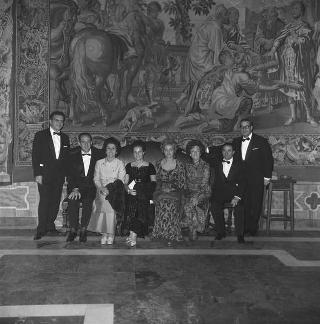 Pranzo e ricevimento offerto dal Presidente della Repubblica Giuseppe Saragat in onore dei Ministri dei Paesi delle Comunità Europee e dei Paesi candidati all'adesione