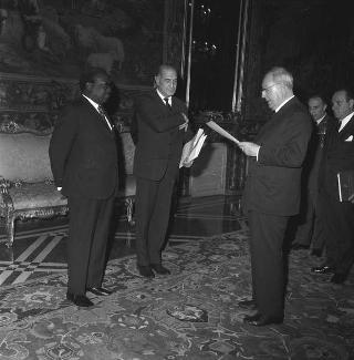 Paulo Mwanga, nuovo ambasciatore di Uganda: presentazione lettere credenziali