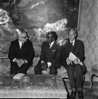 Visita ufficiale in Italia di Leopold Sedar Senghor, Presidente della Repubblica del Senegal