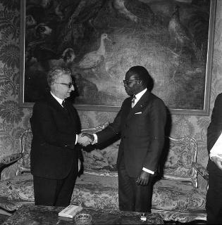 Visita ufficiale in Italia di Leopold Sedar Senghor, Presidente della Repubblica del Senegal
