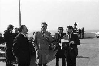 Visite ufficiali del Presidente della Repubblica Giovanni Leone, in occasione della cerimonia inaugurale dell'intero tracciato dell'Autostrada &quot;Adriatica&quot;, ad Ancona, Ascoli Piceno e Foggia (13-14 aprile 1973)