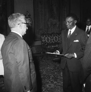 Maurice Gouandjia, nuovo ambasciatore della Repubblica Centroafricana: presentazione lettere credenziali
