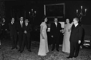 Visita di Stato in Italia del Presidente del Consiglio di Stato della Repubblica Socialista di Romania Nicolae Ceausescu e signora