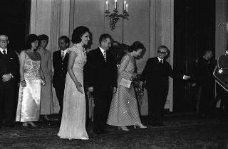 Visita di Stato in Italia del Presidente del Consiglio di Stato della Repubblica Socialista di Romania Nicolae Ceausescu e signora