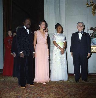 Visita di Stato in Italia del Presidente della Repubblica del Gabon Albert Bernard Bongo e della Signora Bongo