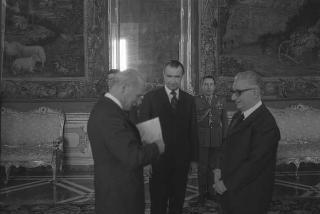 Rudolf Ender, nuovo ambasciatore della Repubblica d'Austria: presentazione lettere credenziali