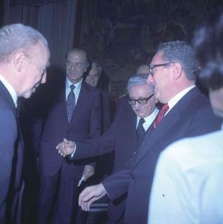 Colloquio e successiva colazione offerta dal Presidente della Repubblica Giovanni Leone in onore del primo Ministro d'Australia, Signor Edward G. Whitlam e della signora Whitlam